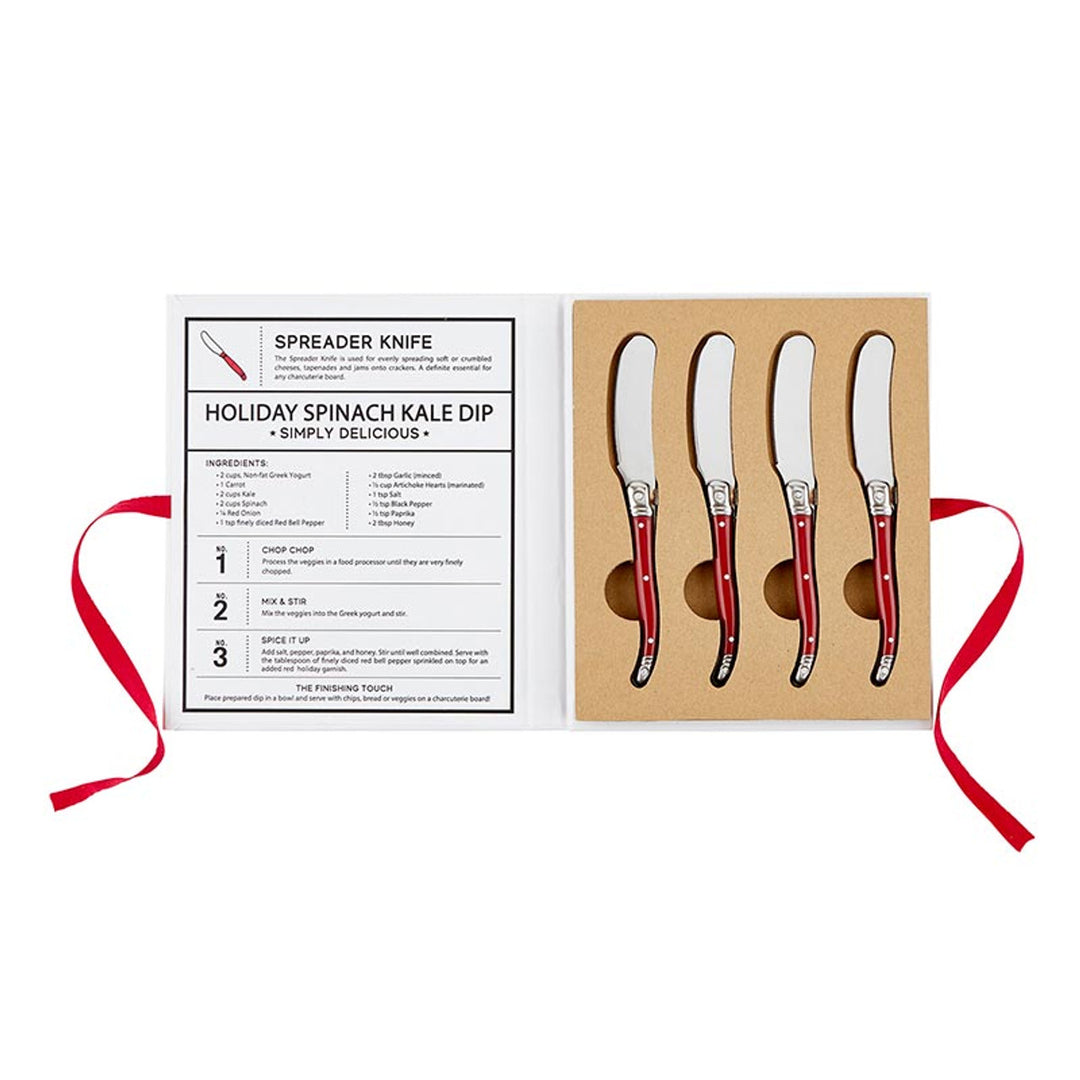 Red Charcuterie Spreaders
