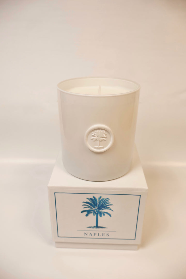 White Palm Naples Candle- 9oz