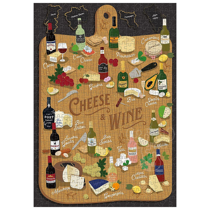 Cheese &amp; Wine Puzzle