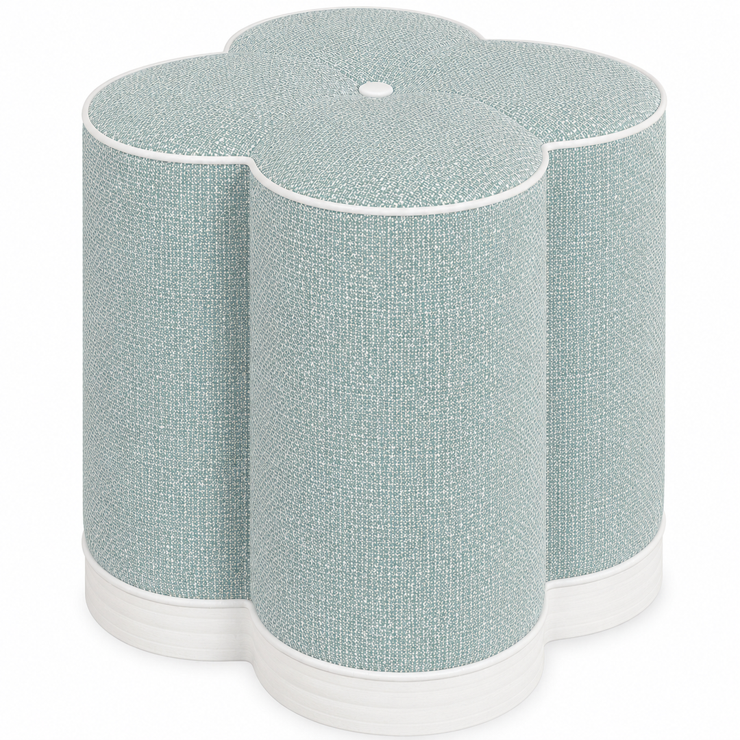 Quatrefoil Ottoman