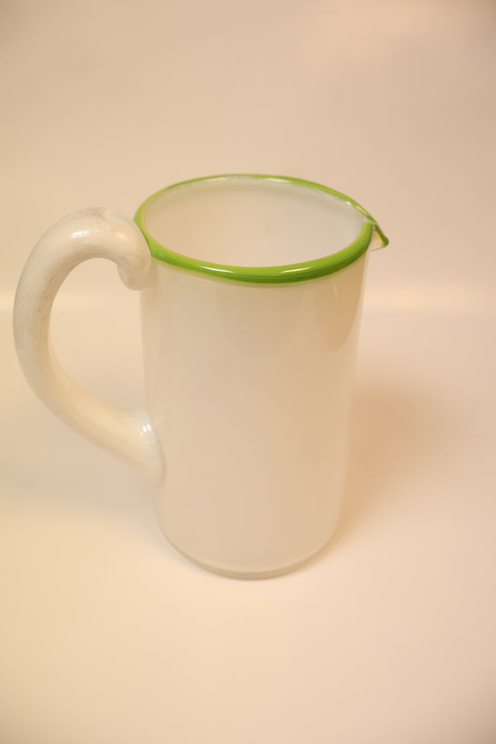 Pastel Pitcher White