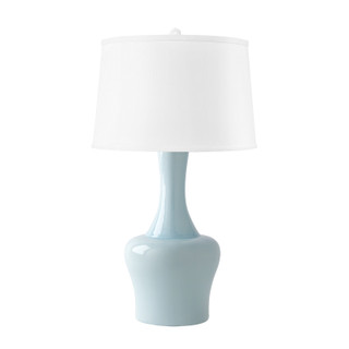 Ceramic Lamp-Misty Blue