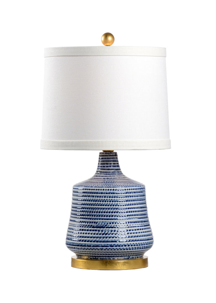Blue Beehive Lamp