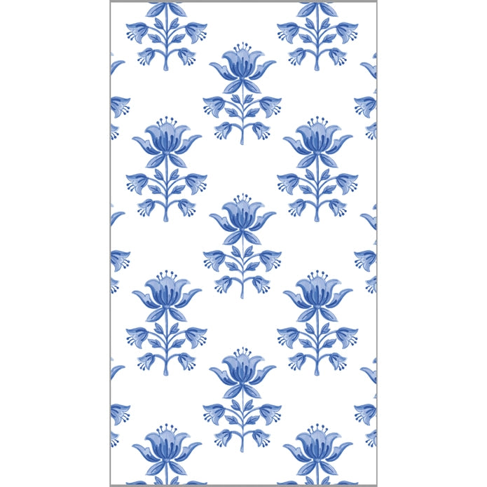 Blue Tulips Guest Towel