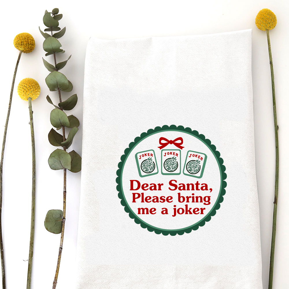 Dear Santa Tea Towel