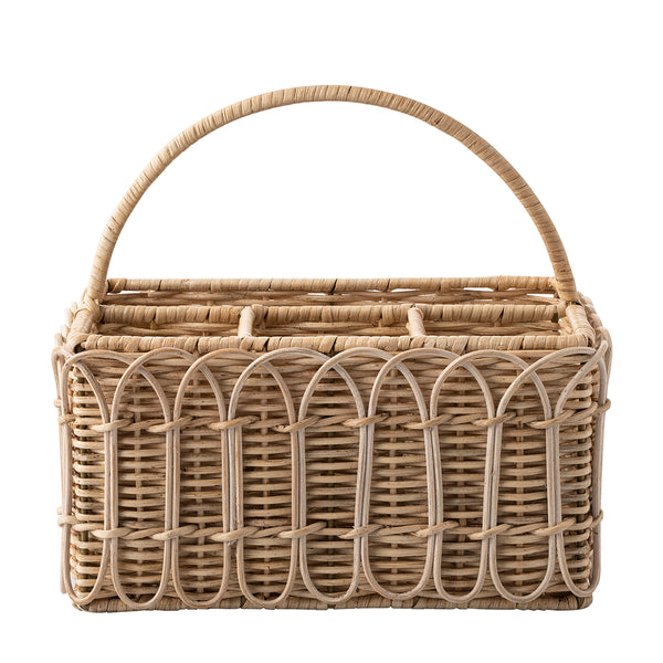 Provence Rattan WW Silverware Caddy