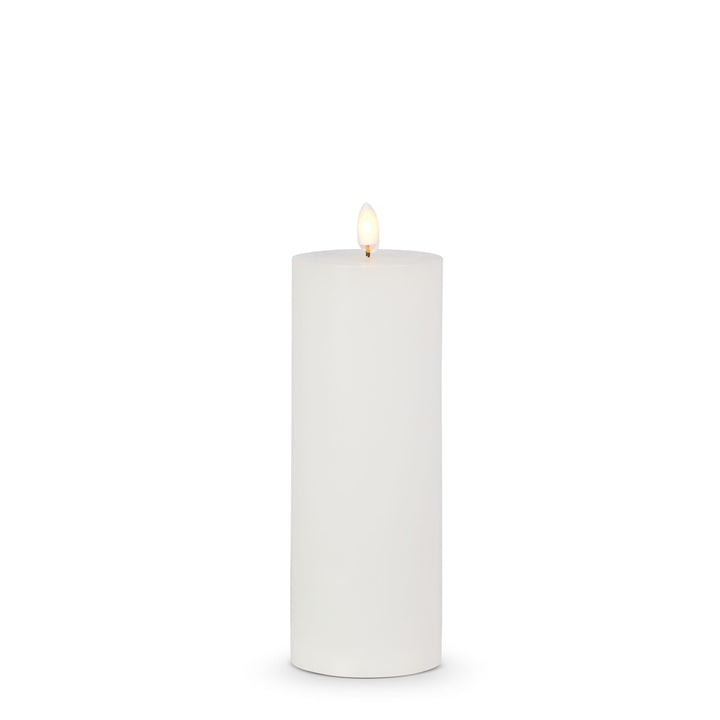 White Pillar Candle