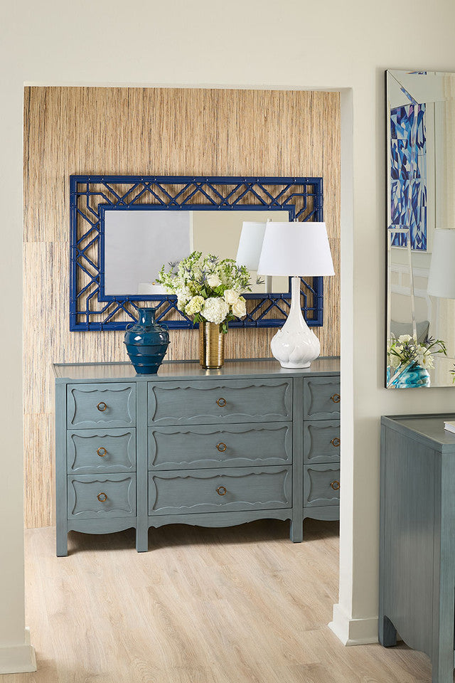 Callista Mirror-Large/Marine Blue