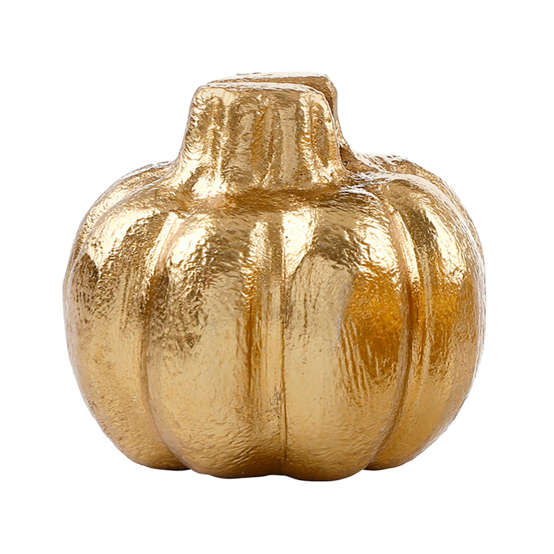 Gold Pumpkin Place Card Holders-Set of 4
