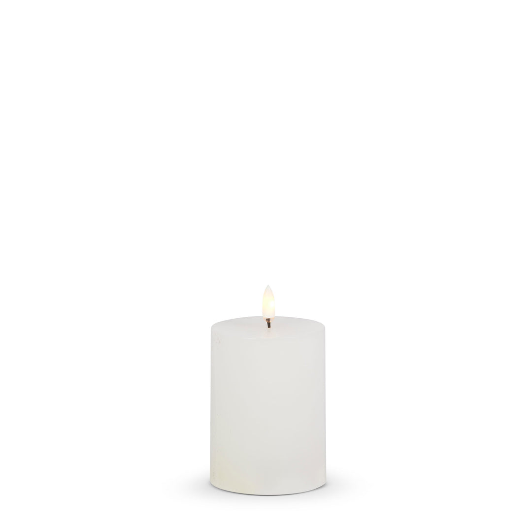 White Pillar Candle