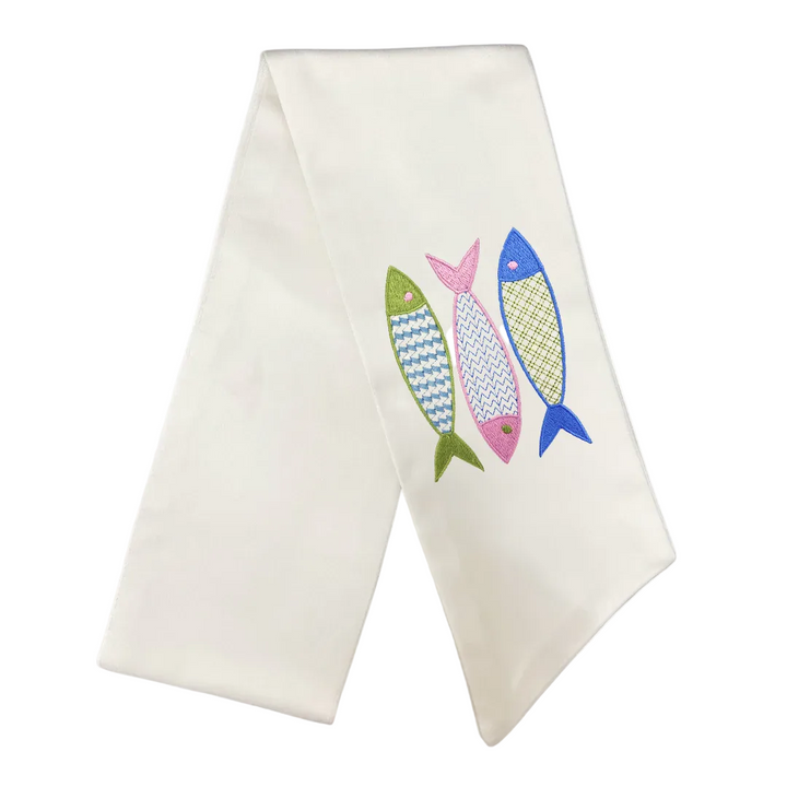 Summer Catch Wreath Sash-Long