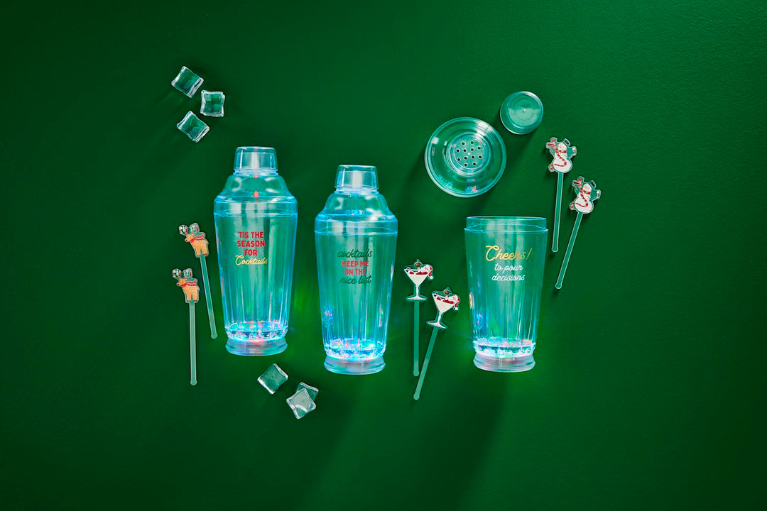 Light-Up Cocktail Shaker Set