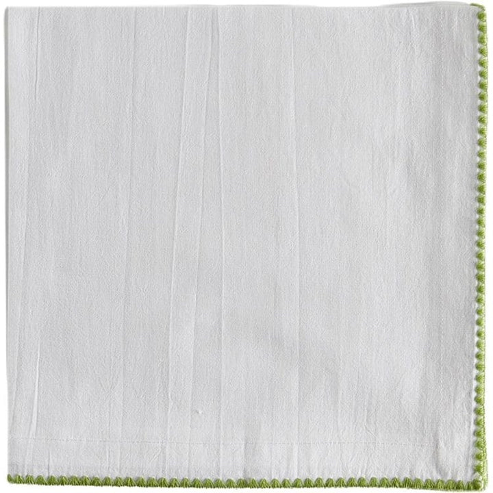 Embroidered Edge Napkin Set of 4