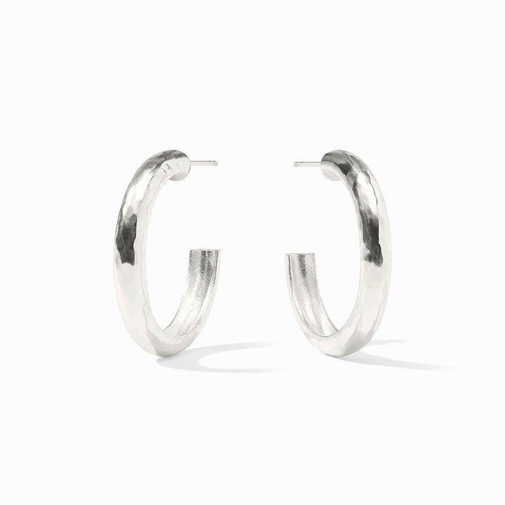 Havana Hoop - Silver Medium
