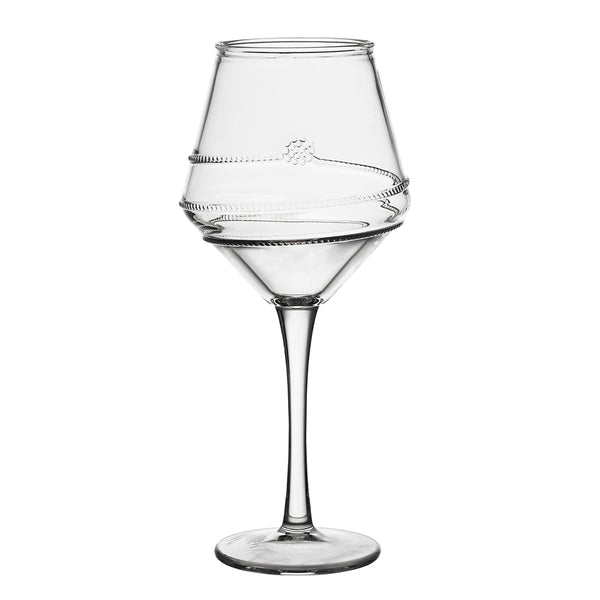 Amalia Clear Acrylic Wine Glass-Set of 4