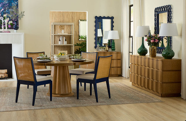 Wavy Lacquered Mirror