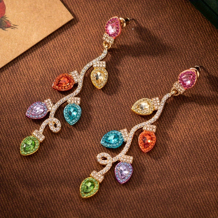 Christmas Light Drop Earrings