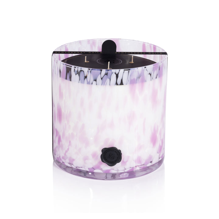 Opal Glass Five Wick Candle Jar