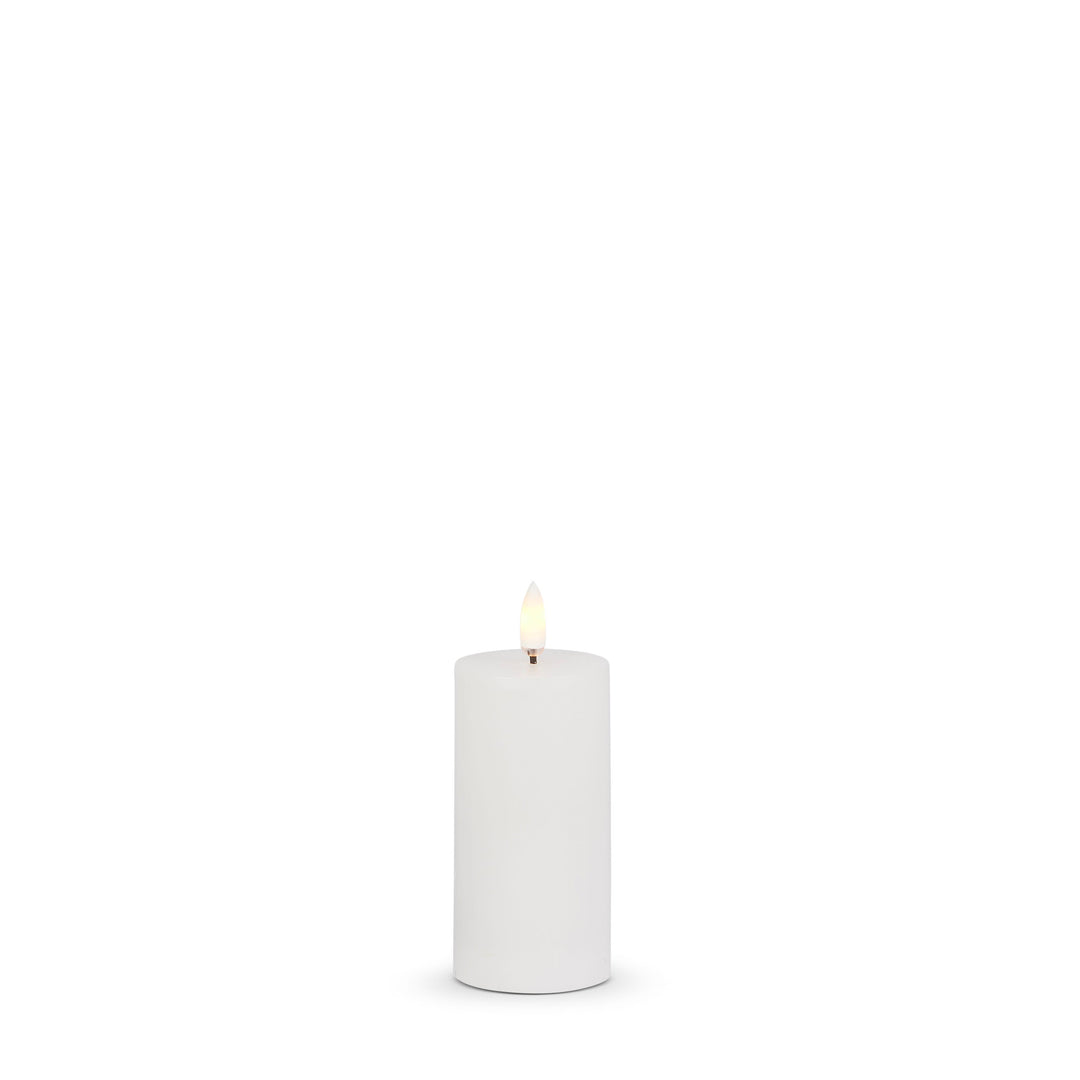 White Pillar Candle