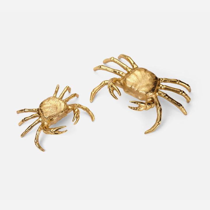 Gold Crab Statue