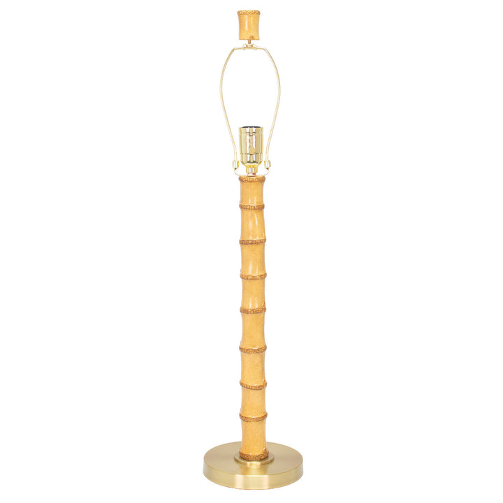 Natural Wood Bamboo Table Lamp