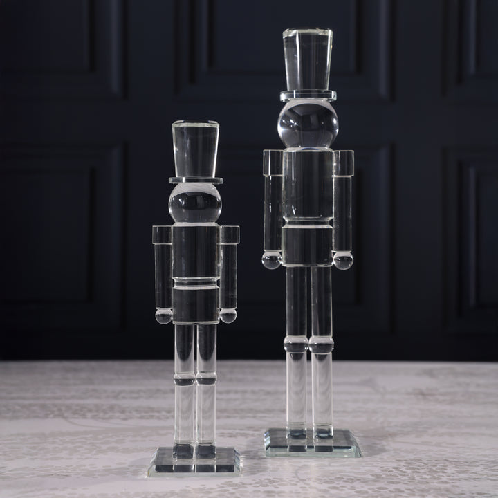 Glass Decor Nutcracker