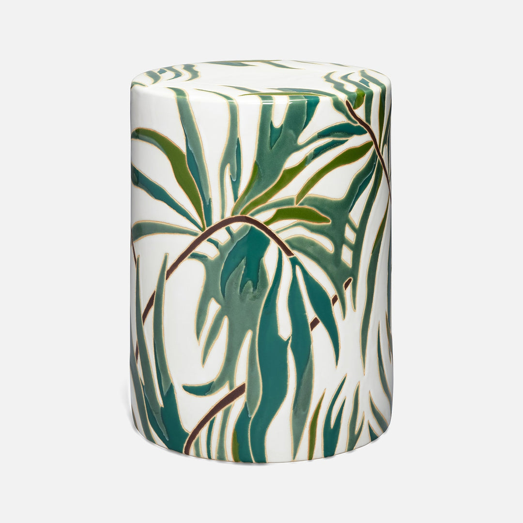 Dorothy Stool-Tropical Palm