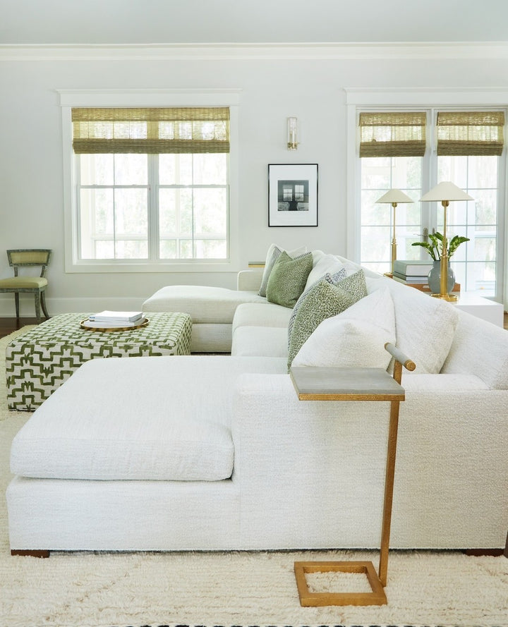 Powder Blue Accent Table