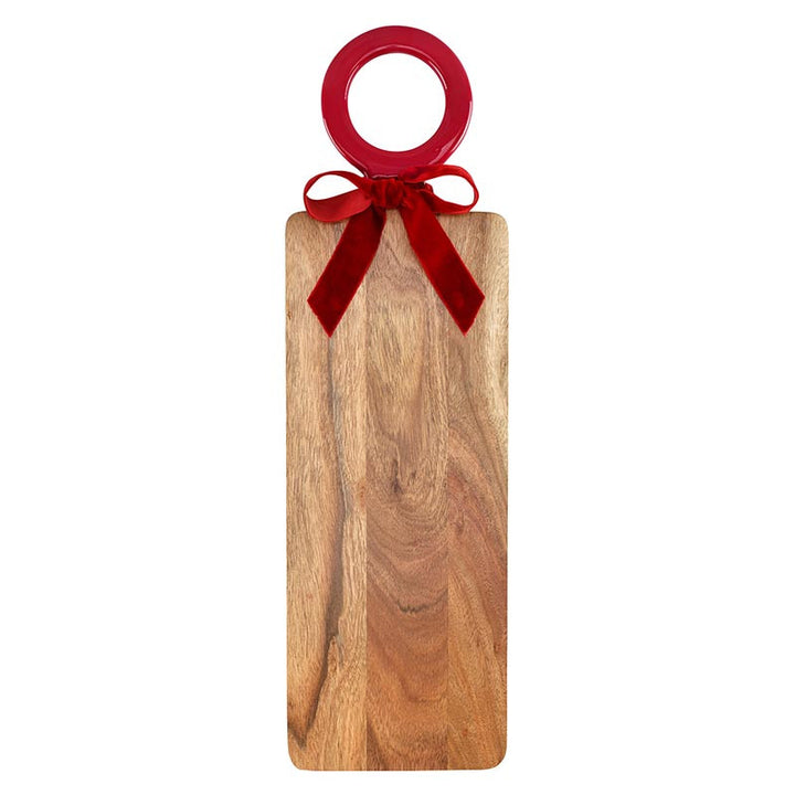 Enamel Handle Board-Long-Red