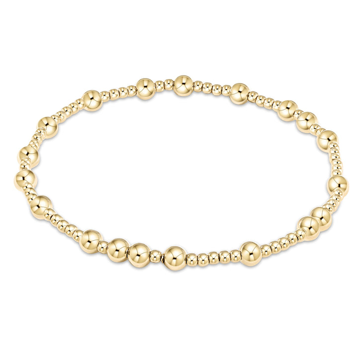 Hope Unwritten Gold Bracelet-3mm