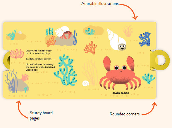 Clack-Clack Little Crab! Book