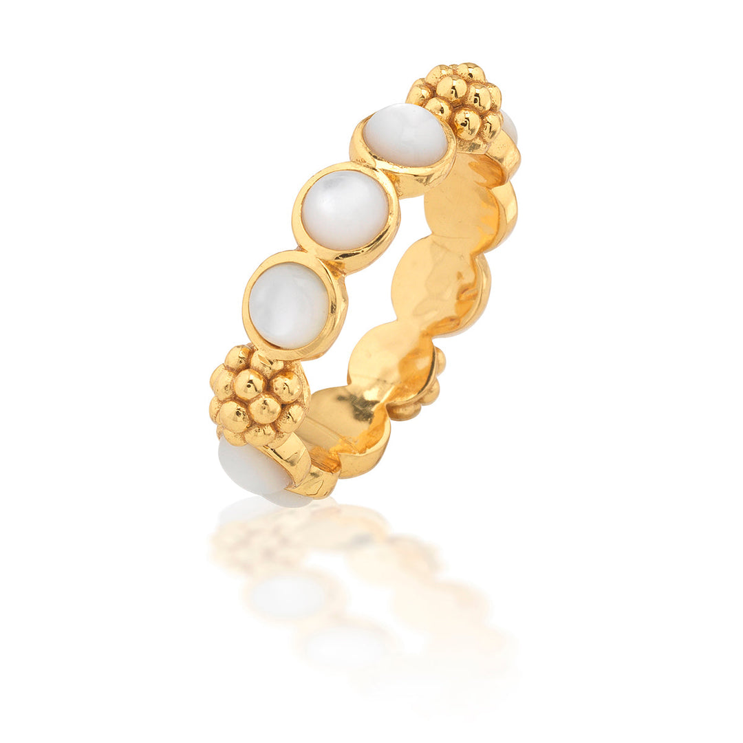 Berry Gem Ring-MOP-Size 8