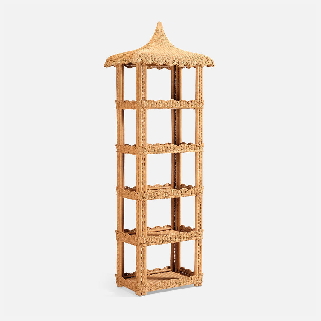 Georgina Bookcase-Light Honey