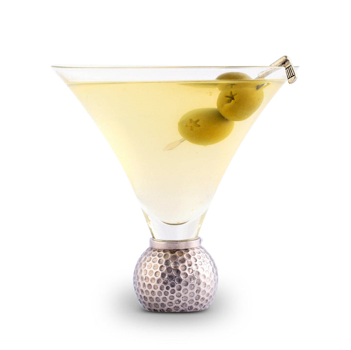 Golf Ball Cocktail Martini Glass