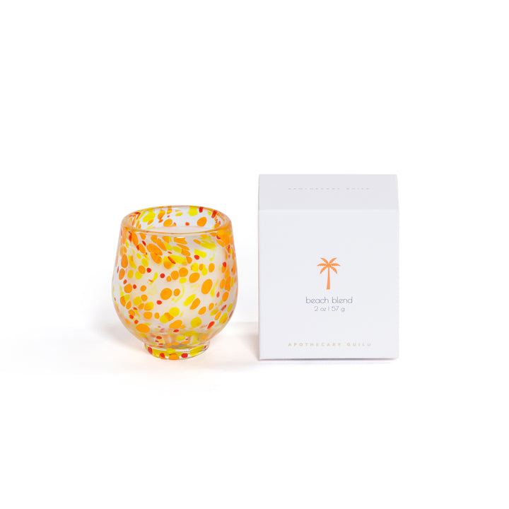 Speckled Glass Candles