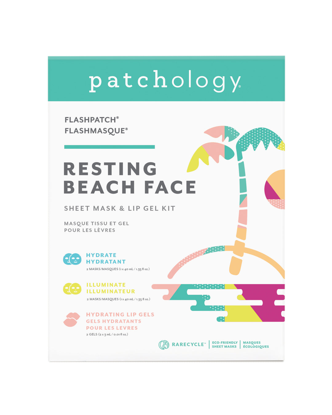 Resting Beach Face Kit