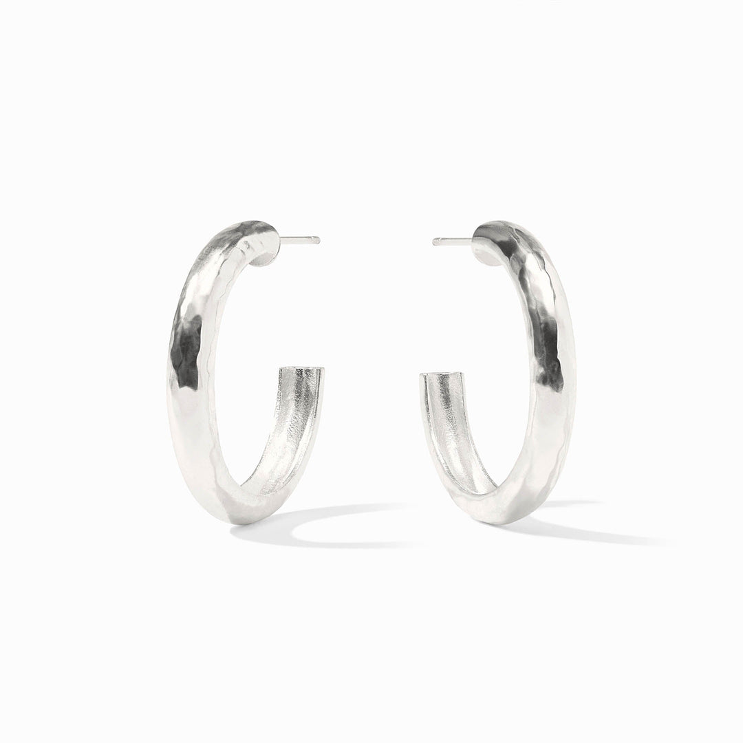 Havana Hoop - Silver Medium