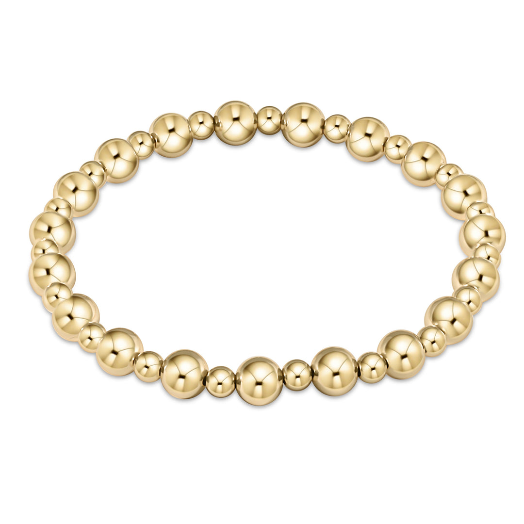 Grateful Gold Bracelet-6mm