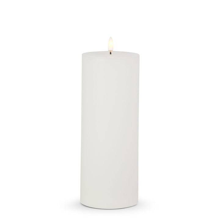 White Pillar Candle
