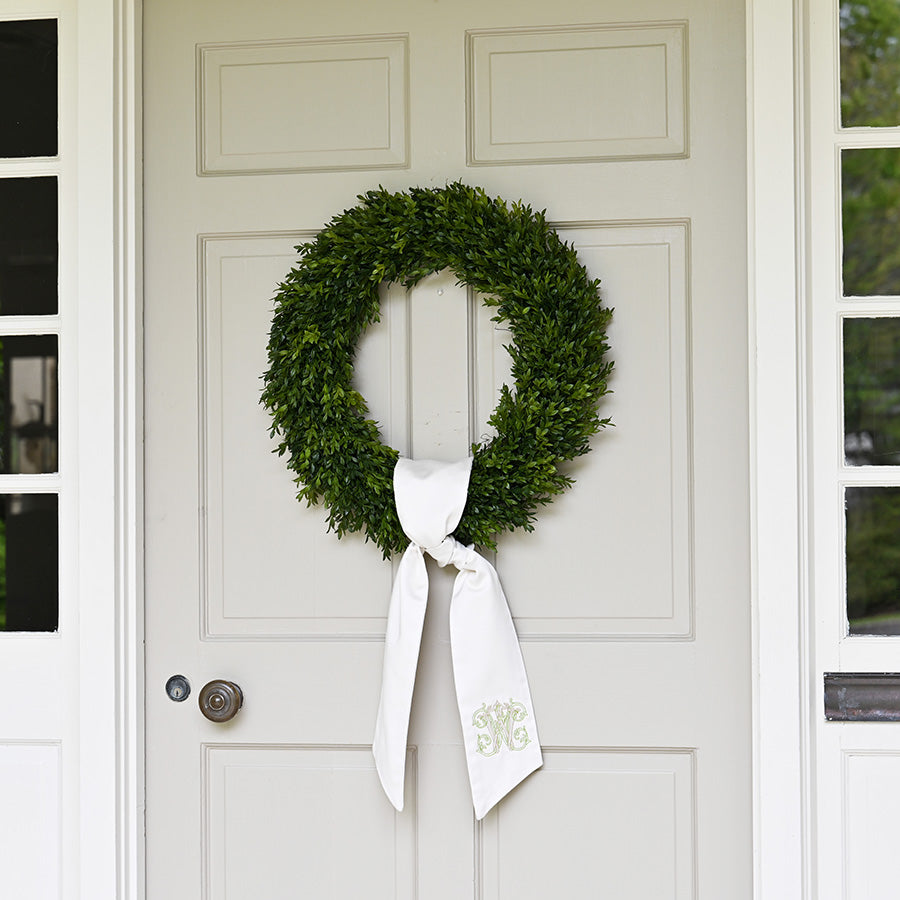 Round Boxwood Wreath-24"