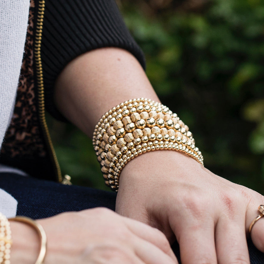 Dignity Gold Bracelet-6mm