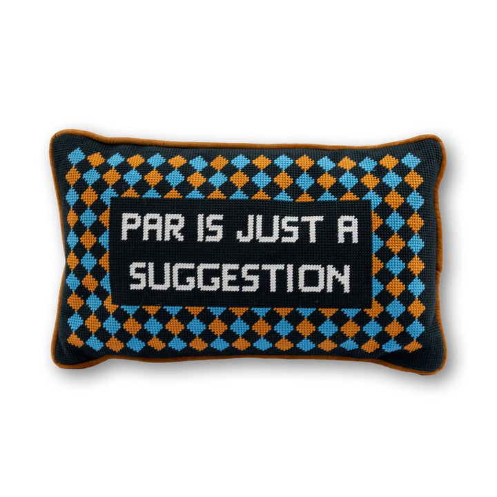 Par Needlepoint Pillow