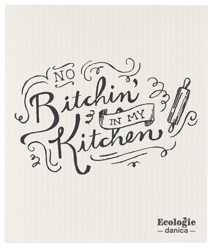 No Bitching Swedish Dishcloth