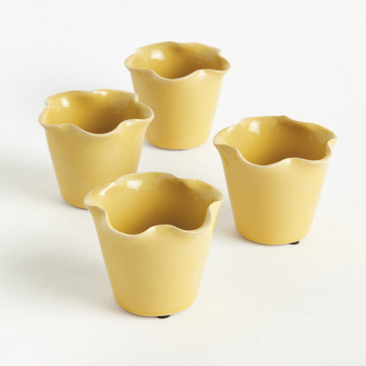 Yellow Lydia Mini Pot