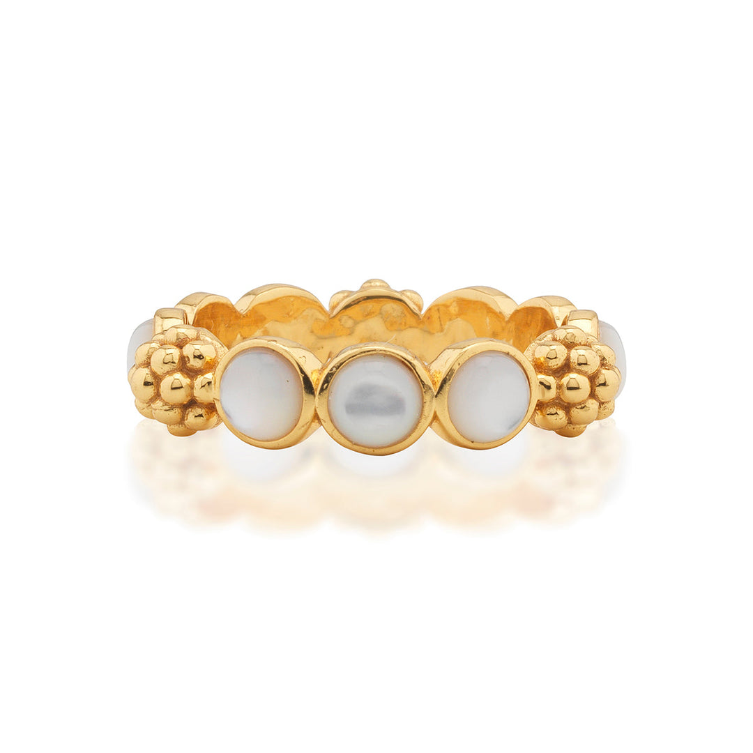 Berry Gem Ring-MOP-Size 7
