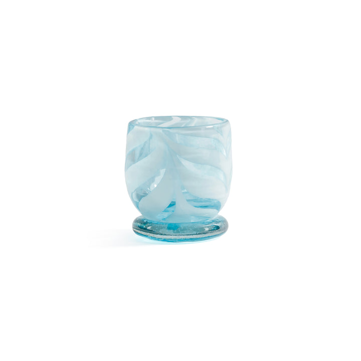 Venezia Colored Tealight/Votive Holder-Aqua Blue
