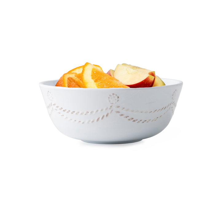 Berry &amp; Thread Melamine Cereal/Ice Cream Bowl-Whitewash-Set of 4