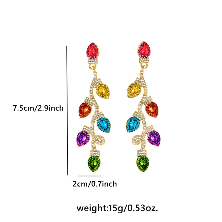 Christmas Light Drop Earrings