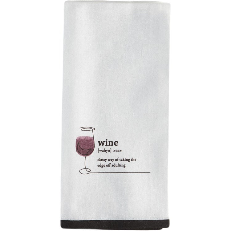 Bar Towel Wine