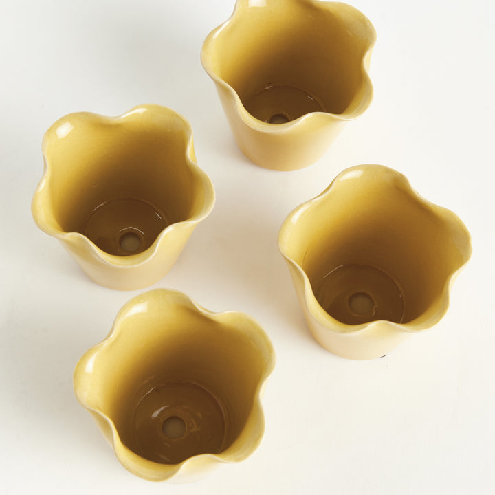 Yellow Lydia Mini Pot